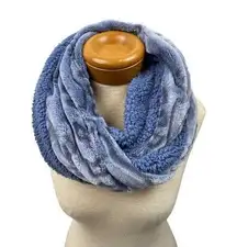 Vera Bradley Blue Nip Beary Merry Cool Cozy Life Cowl Winter Scarf/Wrap loop sca