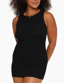 NIB Set Active ribbed tank dress - Onyx
