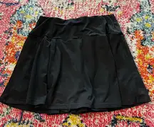 Amazon Elegant Black Women's Tennis Skirt Size M