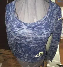 NFL Rams Nike XS oversized sweatshirt style shirt