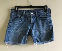 Citizens Of Humanity Womens Ingrid Flare Wimbledon‎ #144 Stretch Jeans Shorts