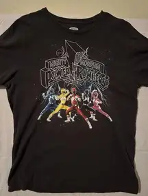 Mighty Morphin Power Rangers (sold out online)Y2K graphic t-shirt 20” p2p