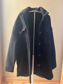 Black Shacket Jacket