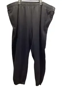Old Navy Size 4X Black Active Dynamic Fleece High Rise Breathable Joggers. New