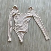 Cream bodysuit small