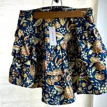 a.n.a  Cai NWT floral mini skirt