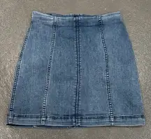 Denim Blue Women's Skirt