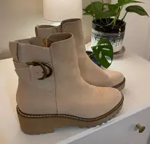 Tan Suede Boots