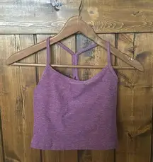 Beyond Yoga Spacedye Slim Racerback Cropped Tank, Size XS