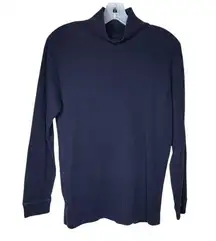 Express Navy Mock Turtleneck‎