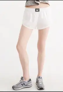 COPY - Abercrombie & Fitch White Athletic Shorts