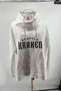 Levelwear Seattle Kraken Women’s Split Back Funnel Neck Sweatshirt Size Large