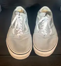 Vans Old Skool Ice Flow Suede Canvas Low Top Sneakers Women's‎ Size 10 Skate