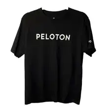 Peloton Century Club T-Shirt 100 Rides black cycling Size Medium Women’s