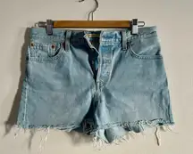 Levi's Light Wash Wedgie Shorts