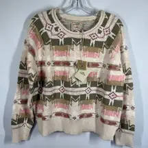 Faherty Doug Good Feather Artist Series Women's slub pullover cotton Sweater spr