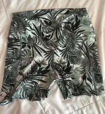 Tropical Biker Shorts 