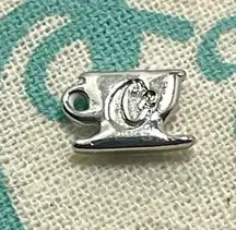 Origami Owl Living Lockets HTF Retired Original Coffee Mug Floating Charm