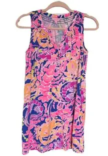 Lilly Pulitzer Essie Mini Dress | Brilliant Blue Catch & Release | XS
