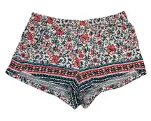 Express floral shorts pull on lightweight new with tags boho summer floral