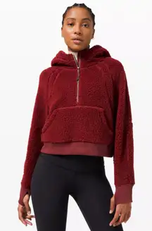 Lululemon Scuba Oversized Sherpa 1/2 Zip