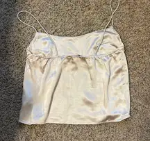 Satin Tank Top