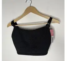 Royce Womens Nursing Bra US 32G GG H Wire-Free Blossom 1018 Black Polka Dot NEW