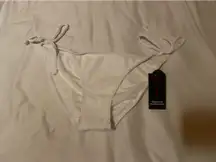 White string bikini bottom large 