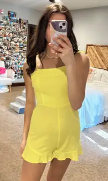 Yellow Romper