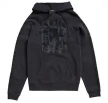 Taylor Swift Black Eras Tour Hoodie Sweatshirt pullover size medium oversized