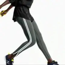 Athleta x Derek Lam 10C Parallel Zip Tebby Leggings Green Size XS