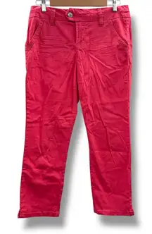 BKE Payton Straight Leg‎ Pants Women’s Size 27 Pink Casual Stretch Mid Rise