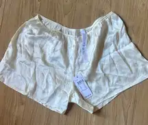 Intimissimi Cream Pajama Shorts