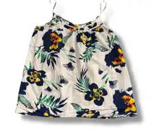 Patagonia Women's Sedum Floral Print Tank Top Sleeveless Casual Summer‎ Blouse