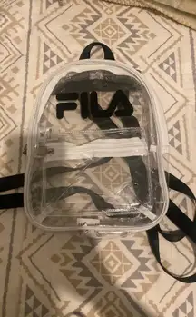 FILA Clear Mini Backpack