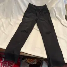 new american eagle mom jean distressed size 2 Regular