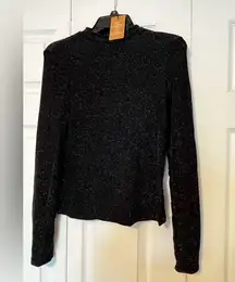 black sparkly undershirt