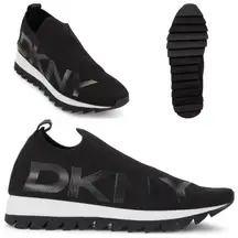 DKNY NWOB  Women’s Azer Sneaker Black White Size 10M