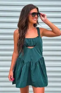 TCEC Hunter Green Romper