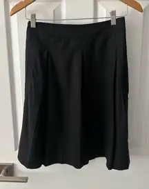 BCBGMaxAzria Black Kailin Skirt size 6