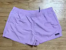 NWT Patagonia Women's Barely Baggies Shorts 2.5in Milkweed Mauve Sz L
