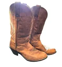 Durango Brown Leather Women’s Western Cowboy Boots Size 6M