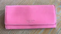 Kate Spade Pink Leather Wallet