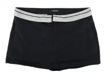 Wild Fable White‎ Trim Black Mini Skort Women 16 Pockets Skirt High Rise Y2K