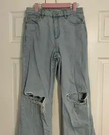 Garage Wide Leg Lightwash Jeans