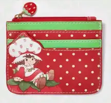Vintage-Inspired Strawberry Shortcake Credit Card Wallet