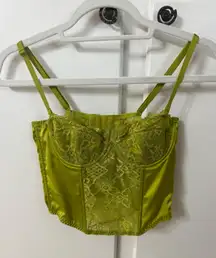 Green Corset Top