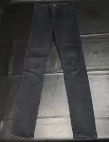 Agolde Womens Black Luxe Sophie Skinny‎ Jeans 26