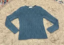 Territory Ahead Cable Knit Sweater size medium