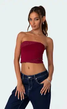 Red Tube Top Edikted